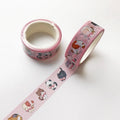 Kawaii Decorative Washi Tape Set (5 Rolls)