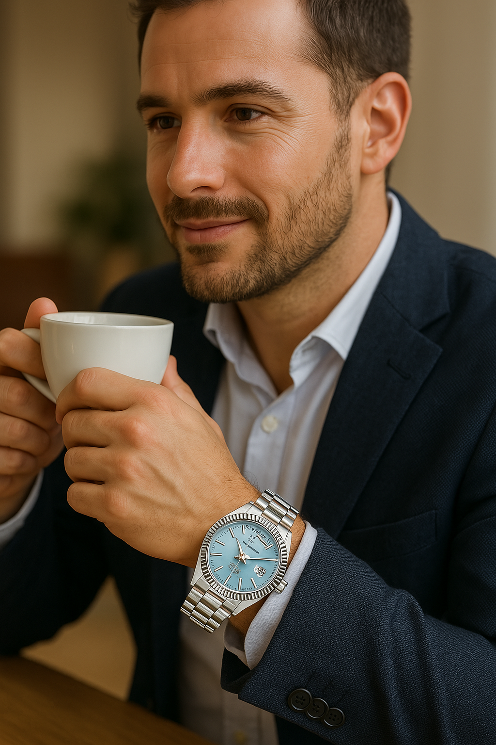 Man clock automatic - timeless style and reliability