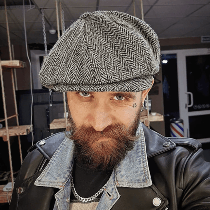 Classic Retro Sixpence Hat - Stylish and Comfortable