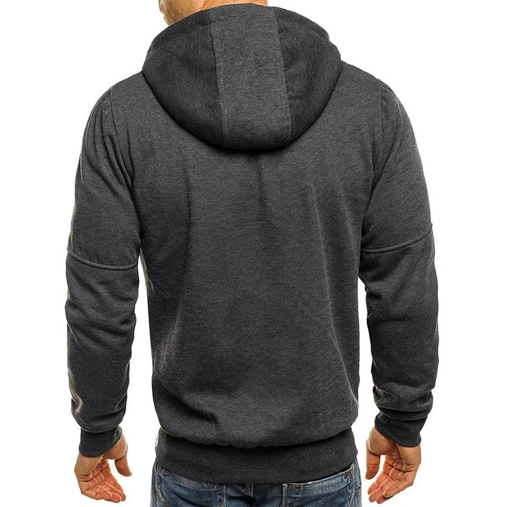 Comfortable huvt clear up for men with zip