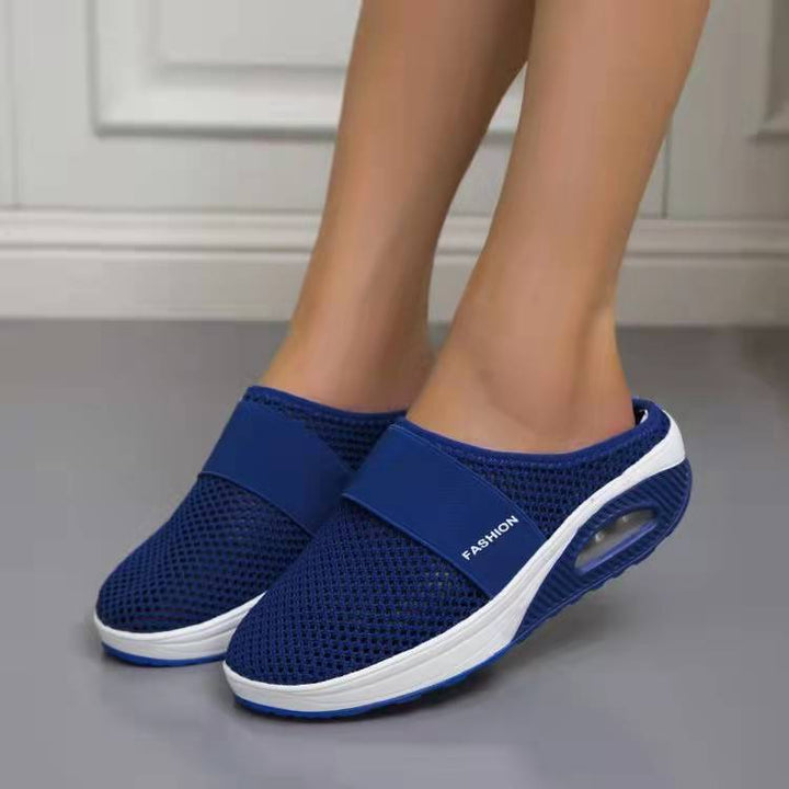 Comfortable Slip-On Walking shoes With Luftpute for women