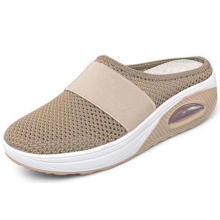 Comfortable Slip-On Walking shoes With Luftpute for women