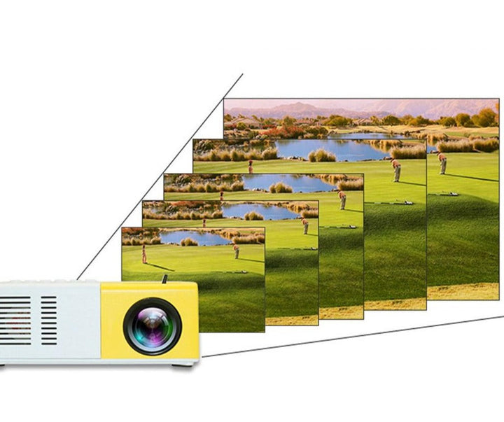 Compact Portable Projector for Home Theater Experiences