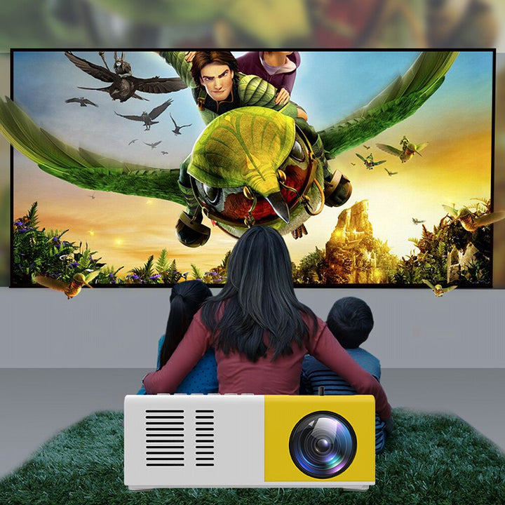 Compact Portable Projector for Home Theater Experiences