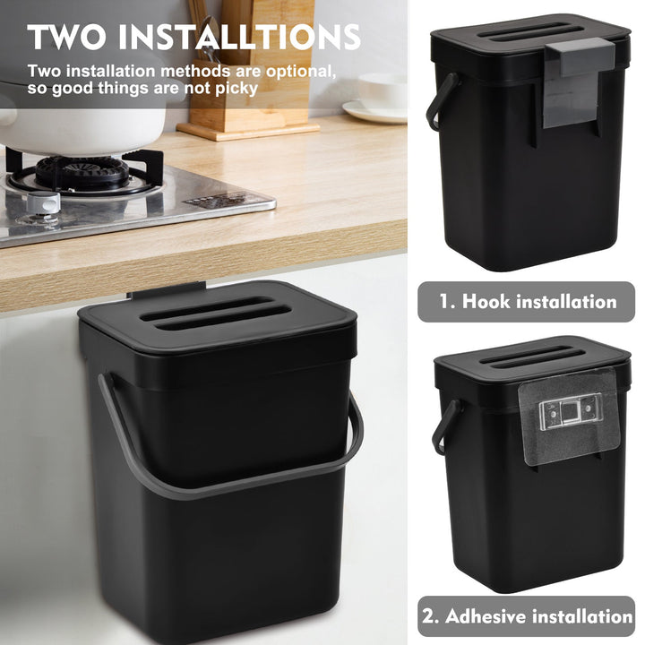 Compact Kitchen Countertop Compost Bin