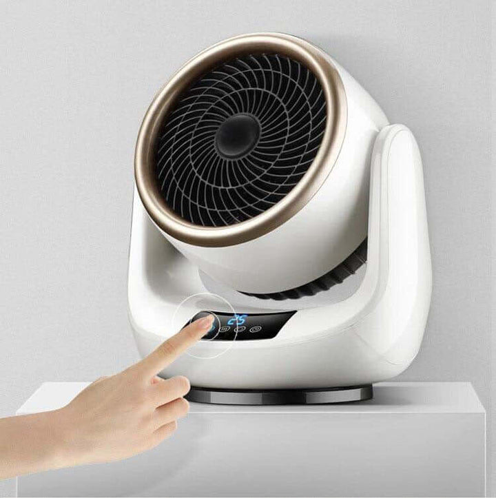 Compact *mini heat fan for quick and nice heat