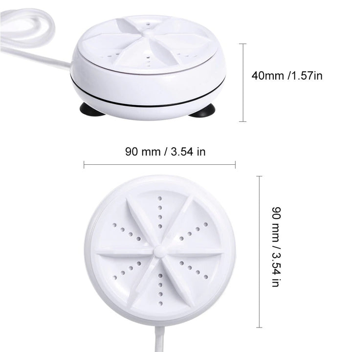 Compact Mini Vaskemaskin for Effective Cleaning