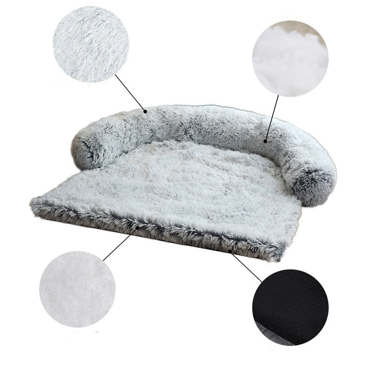 Cosy calming couch feature for dog and cat