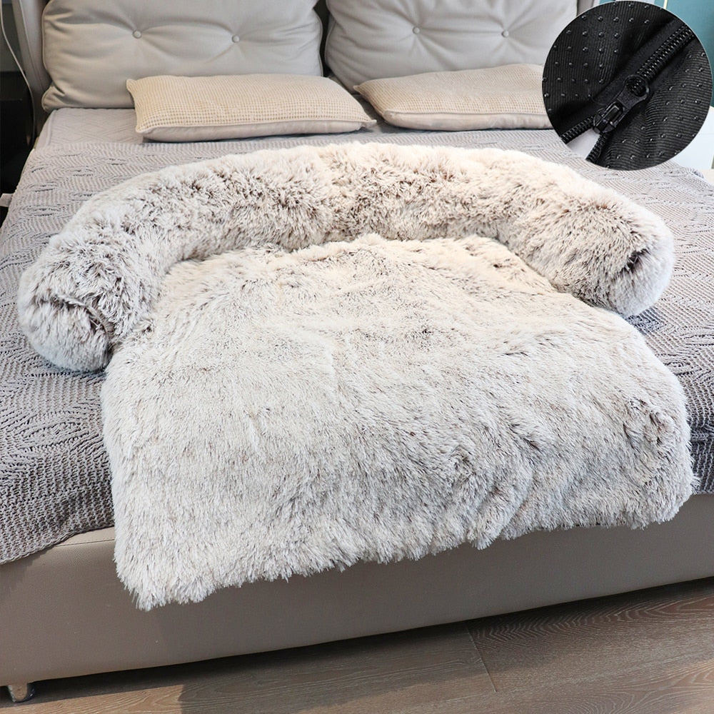 Cosy calming couch feature for dog and cat