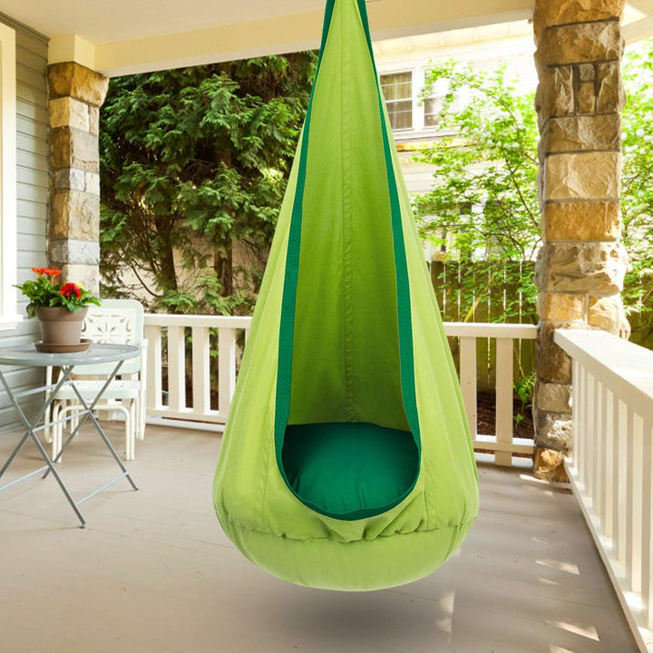Children one cosy hang chair with air pillow - perfect for play and relaxation