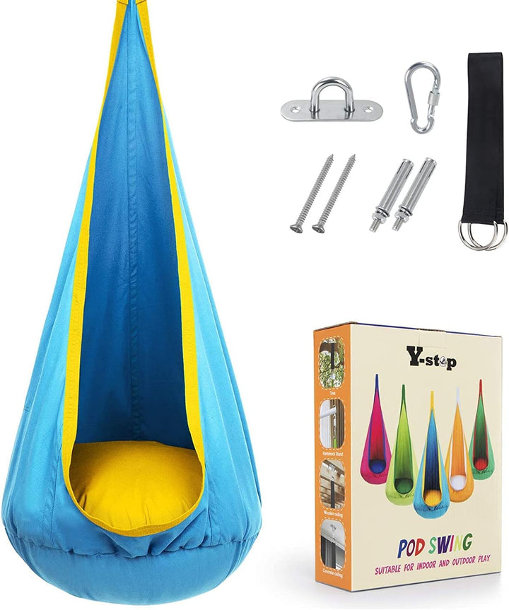 Children one cosy hang chair with air pillow - perfect for play and relaxation