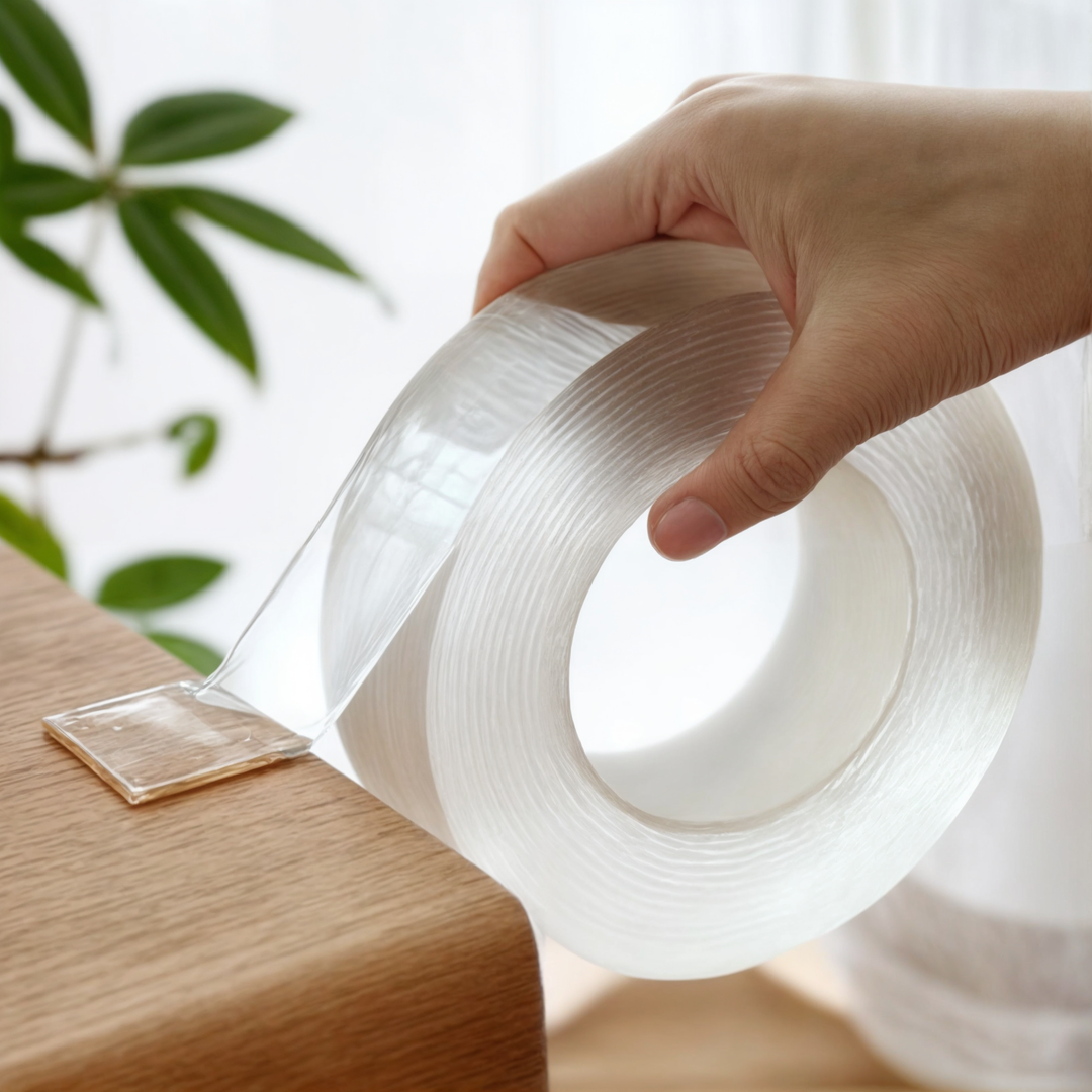Powerful Double-sided Teip – Reusable &amp; Skadefri Installation