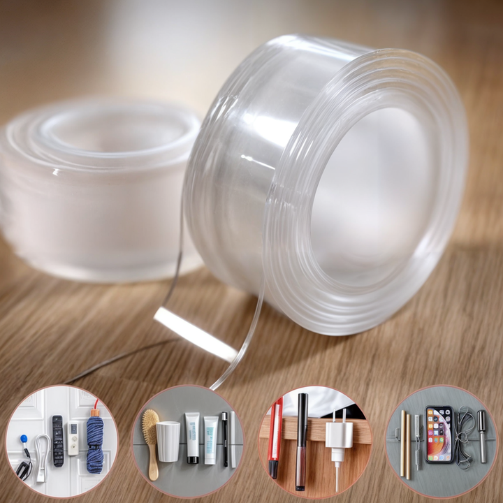 Powerful Double-sided Teip – Reusable &amp; Skadefri Installation