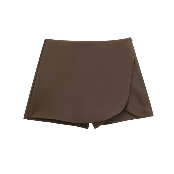 Women assymetrical skirt - classy comfort for every occasion