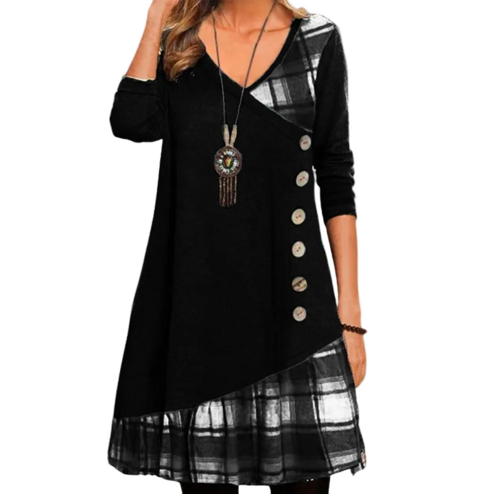 Women Midi dress with Relaxed fit