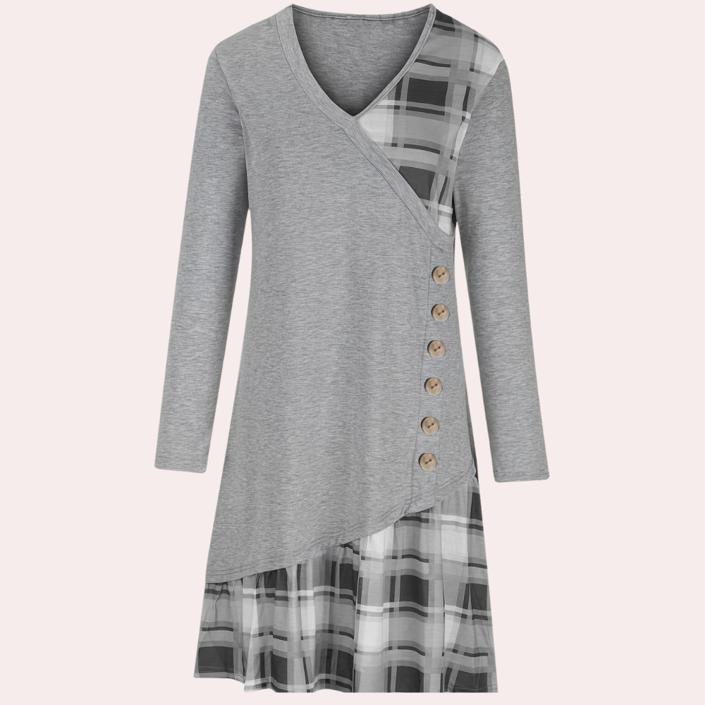 Women Midi dress with Relaxed fit