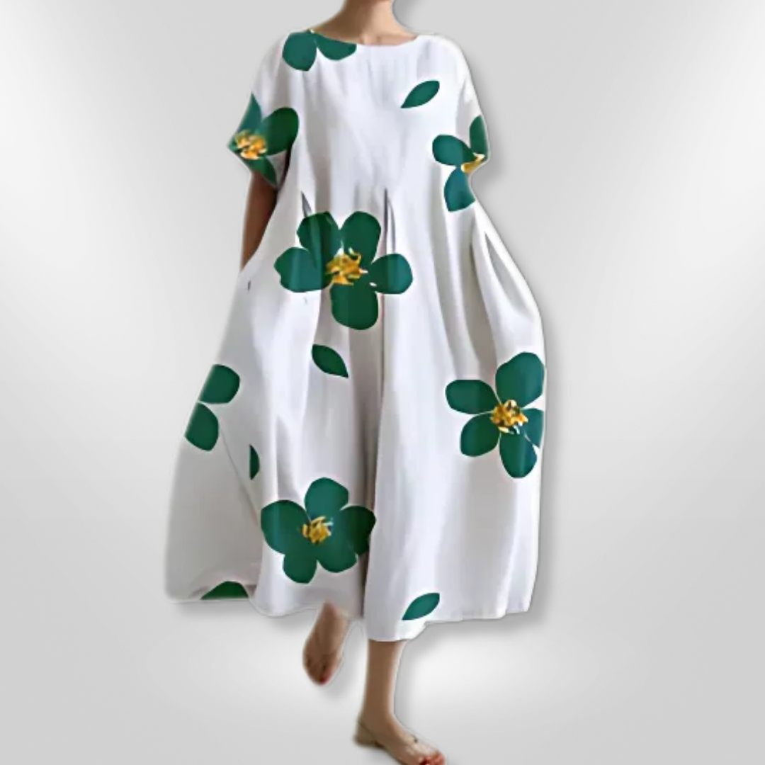 Women Floral Maxi dress in Cotton – Comfortable &amp; Stylish