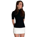Women Patchwork Turtleneck Bodycon-dress