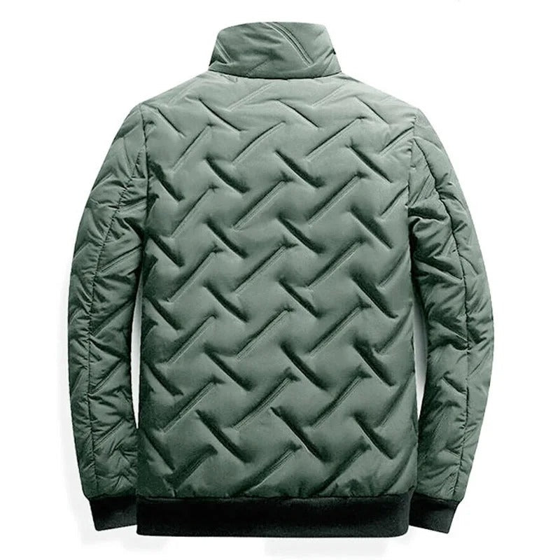 Men lightweight winter parka for heat and style