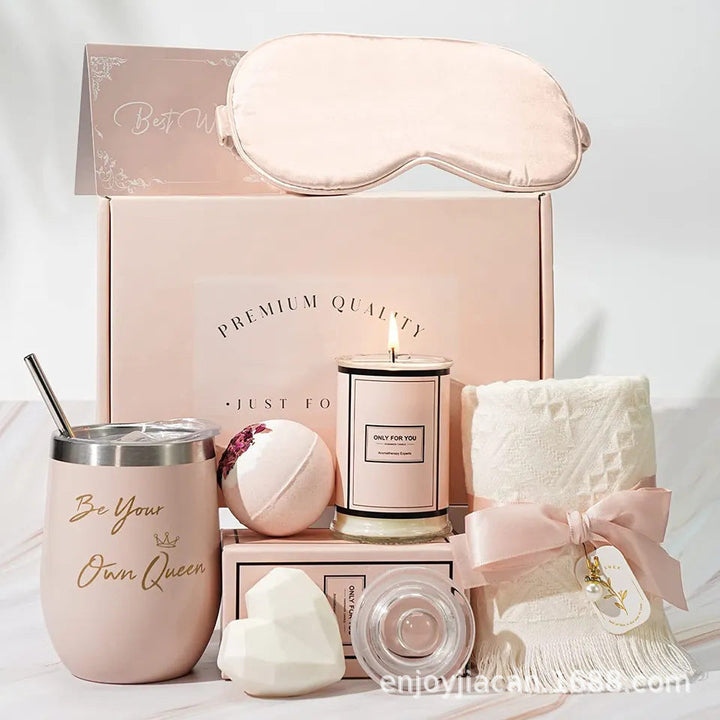 Complete badegave seen for deep relaxation and wellbeing