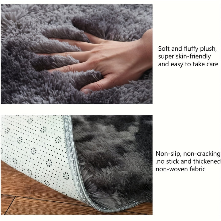 Home: luksuri pour plush carpet shaggy for living room and bedroom