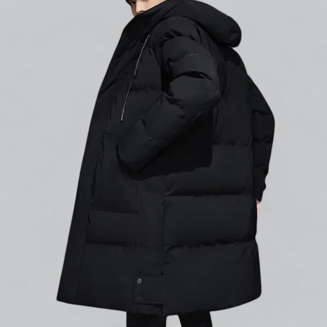 Men long vinterparka - warm and classy