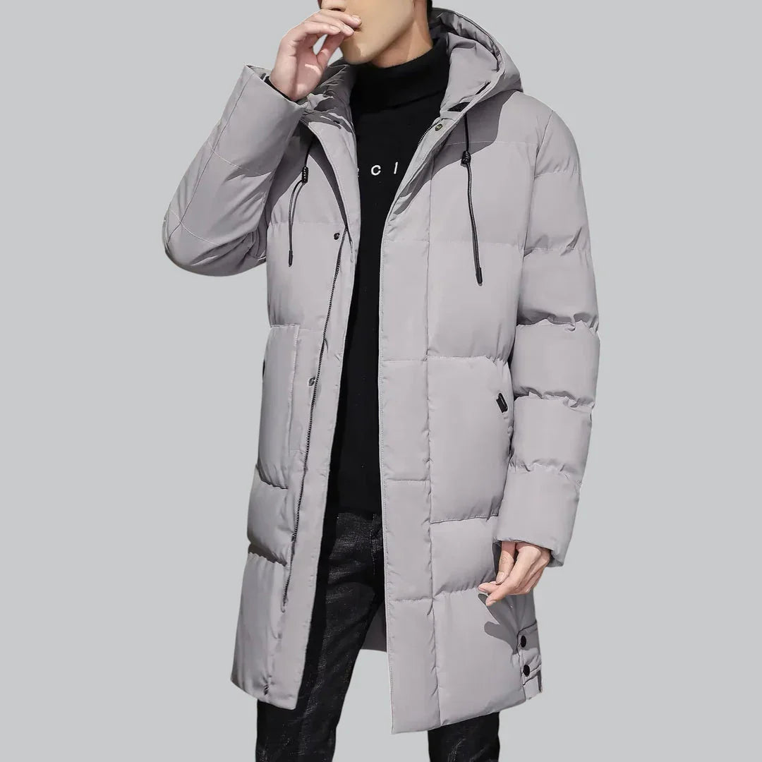 Men long vinterparka - warm and classy