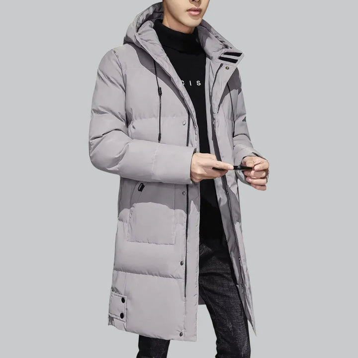 Men long vinterparka - warm and classy