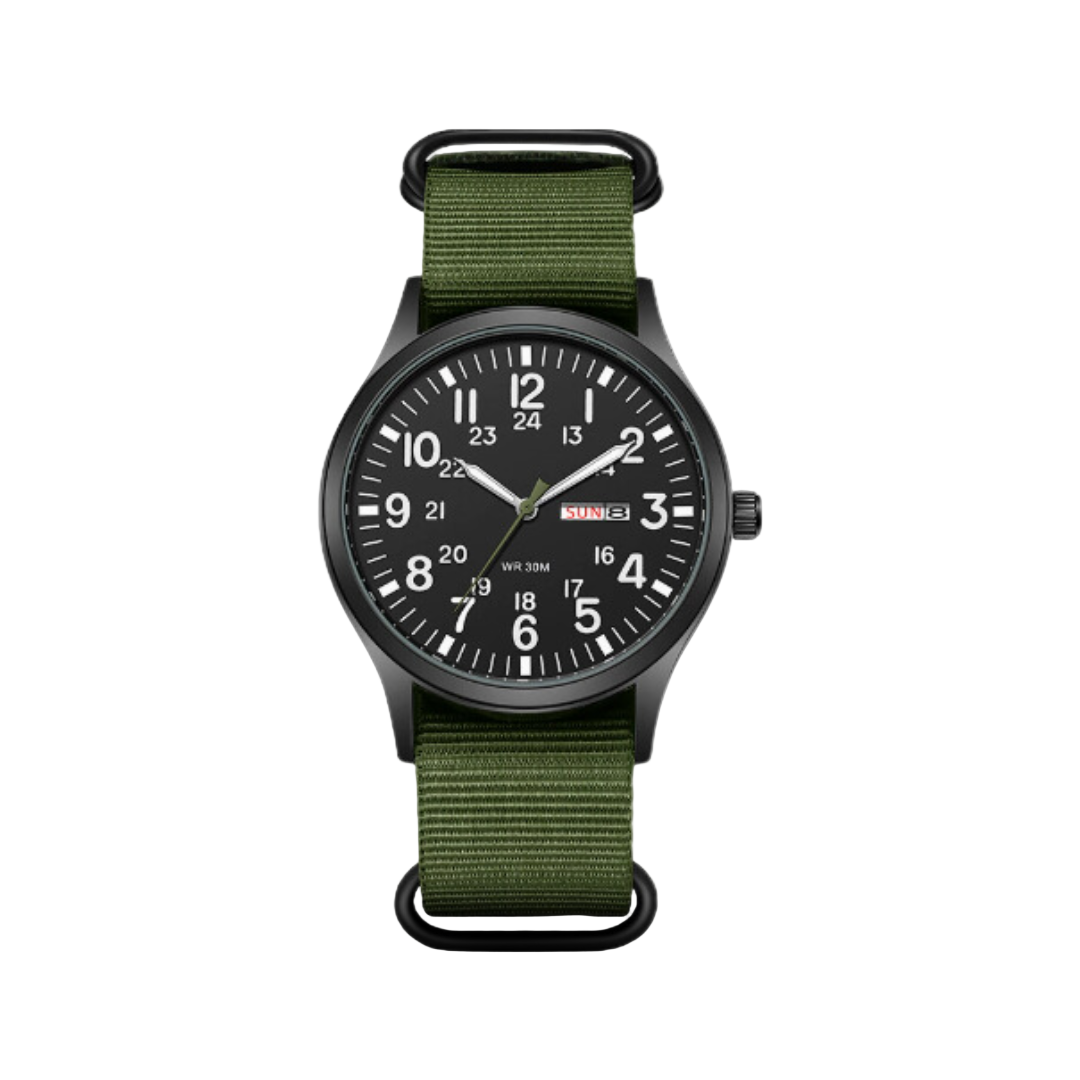 Men robust outdoor wristwatch