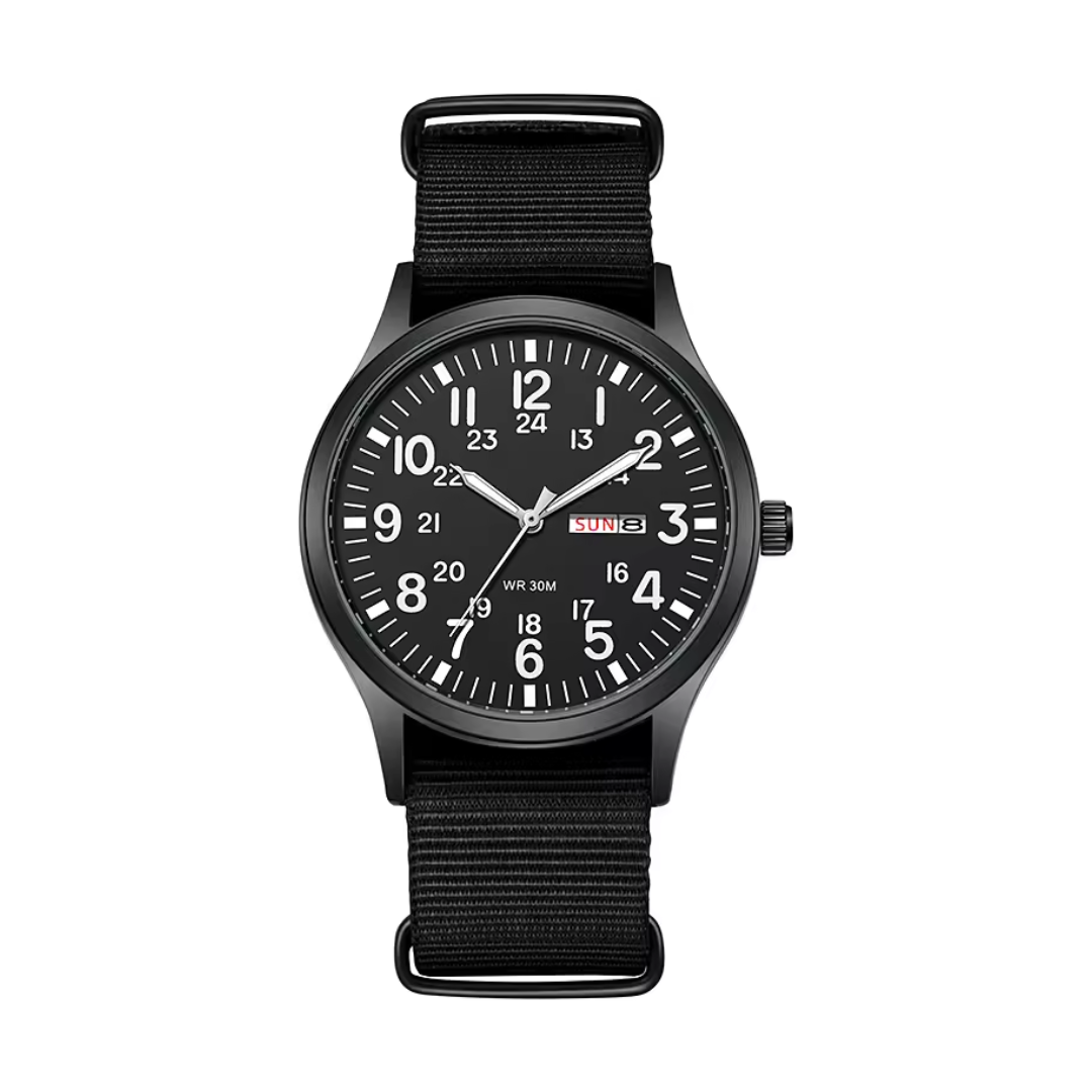 Men robust outdoor wristwatch