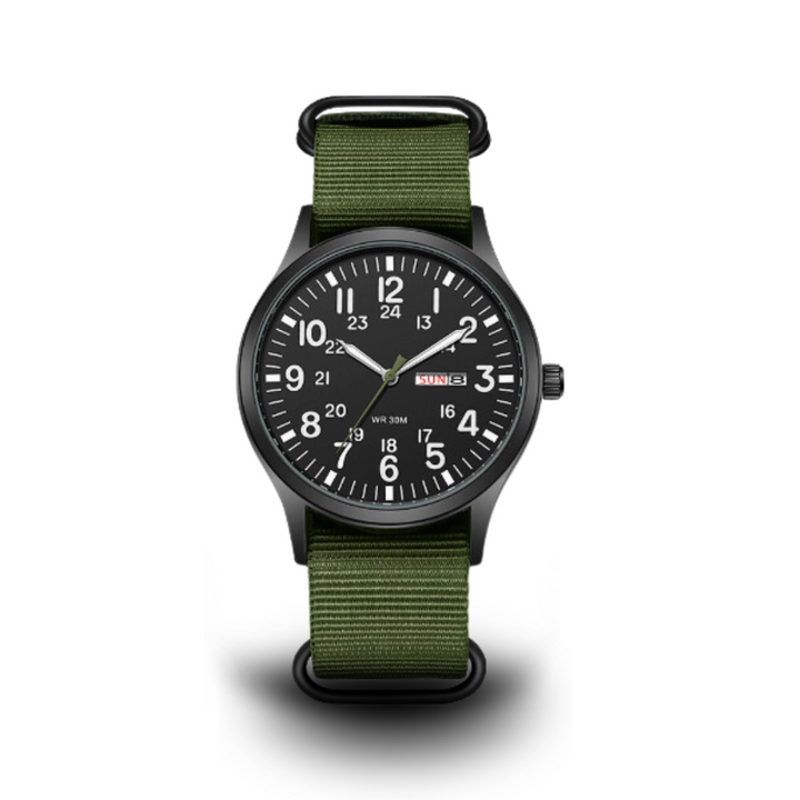 Men robust outdoor wristwatch