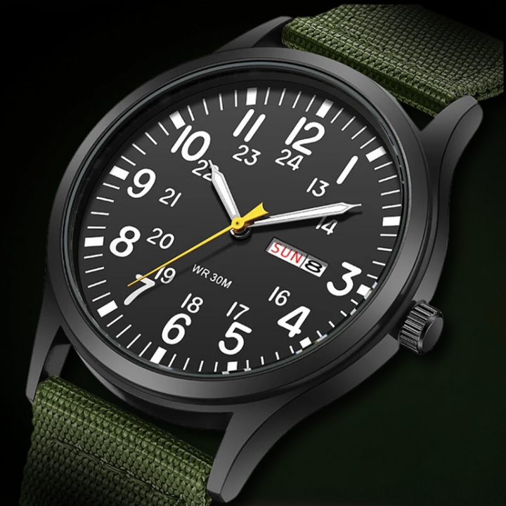 Men robust outdoor wristwatch