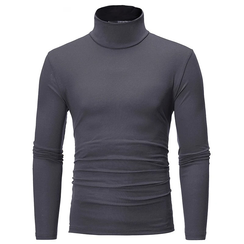 Men termo shirt with high neck - optimum vinterkomfort