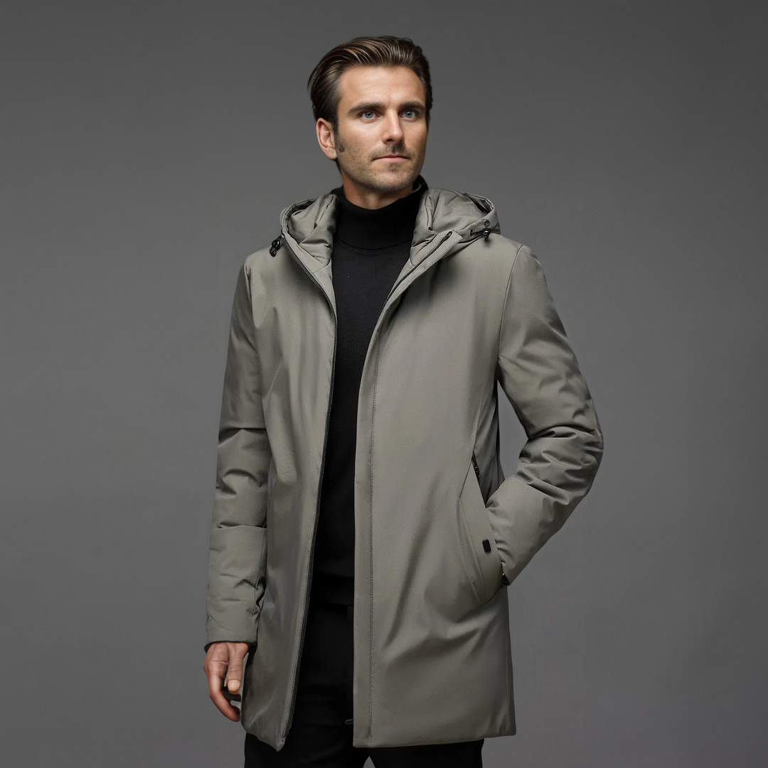 Men winter parka - warm, classy and practical for winter