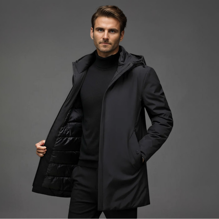 Men winter parka - warm, classy and practical for winter