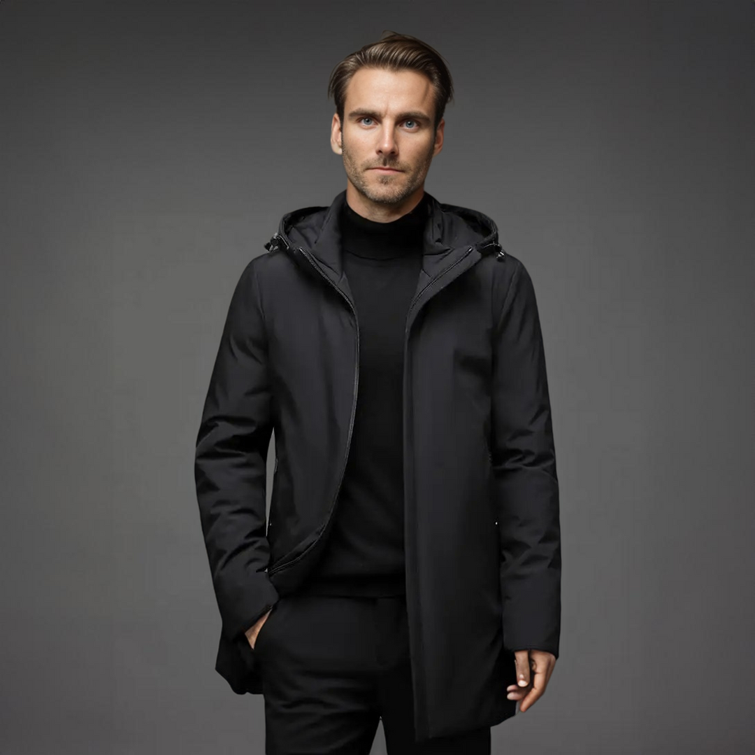 Men winter parka - warm, classy and practical for winter