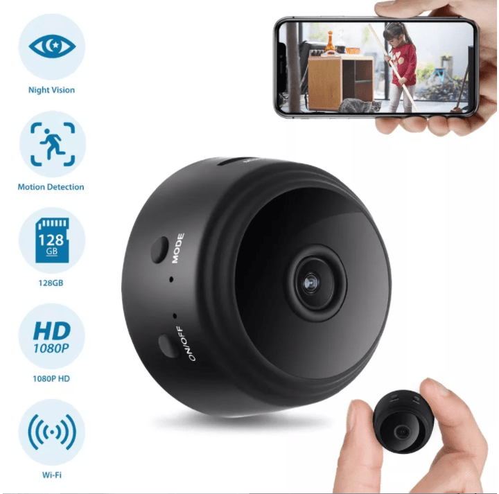 Mini HD Camera with Battery - 1080p Resolution | WiFi