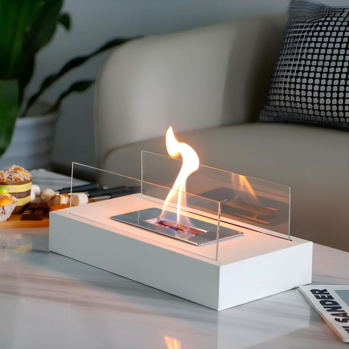 Table hearth for indoor and outdoor usage