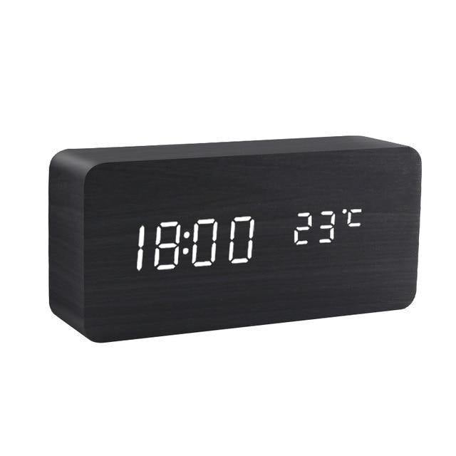 Modern digital vekker clock with *snooze function