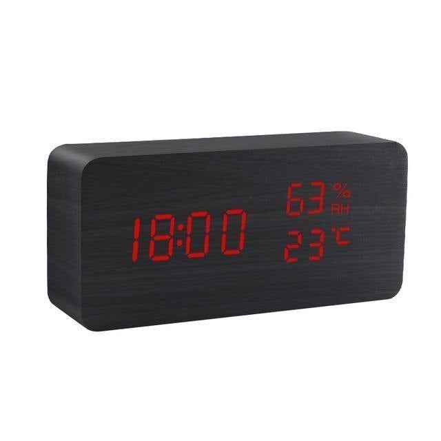 Modern digital vekker clock with *snooze function