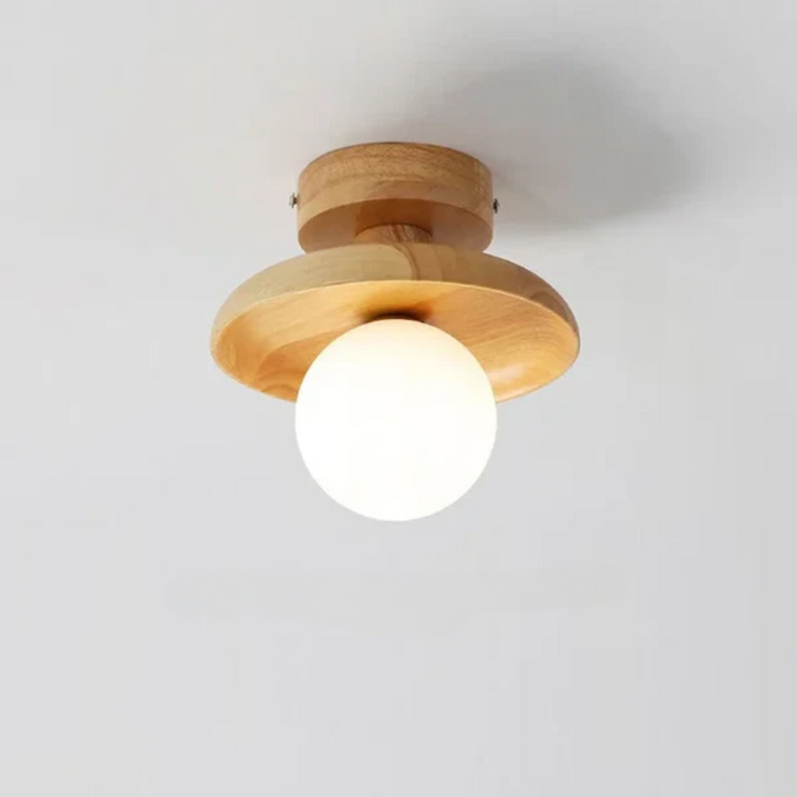 Modern Ball Shaped Ceiling Lamp for Warm Lighting