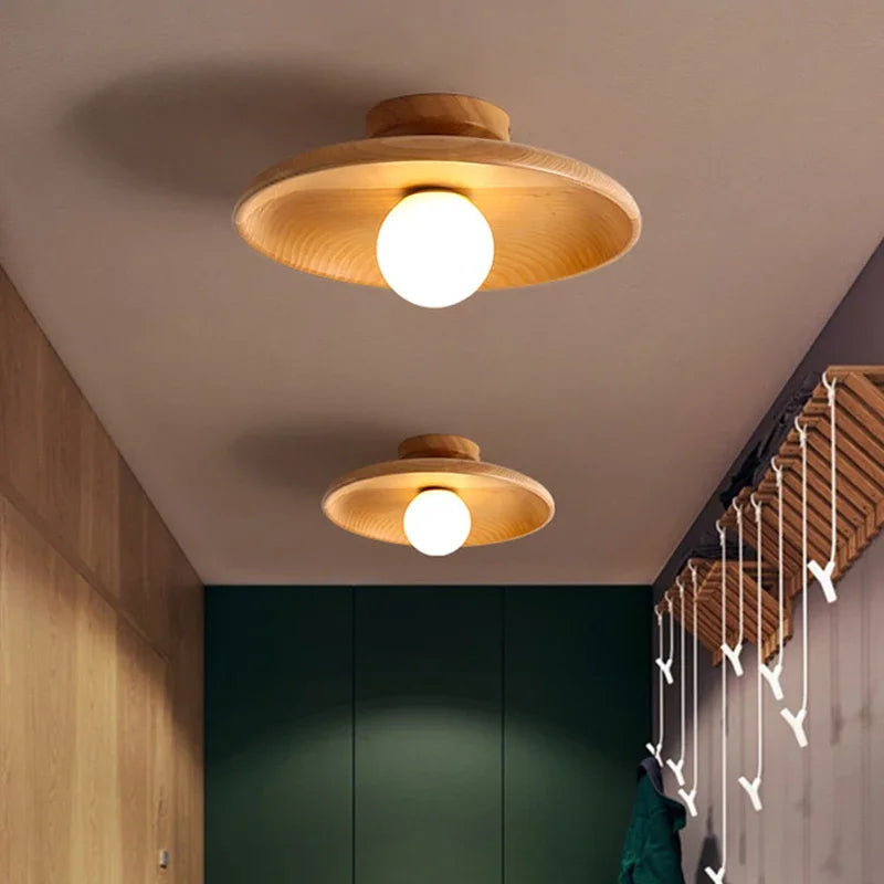Modern Ball Shaped Ceiling Lamp for Warm Lighting