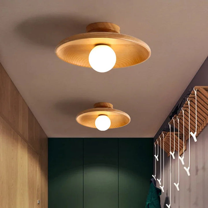 Modern Ball Shaped Ceiling Lamp for Warm Lighting