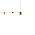 Modern LED Pendant Lamp in Aluminum for Stylish Lighting