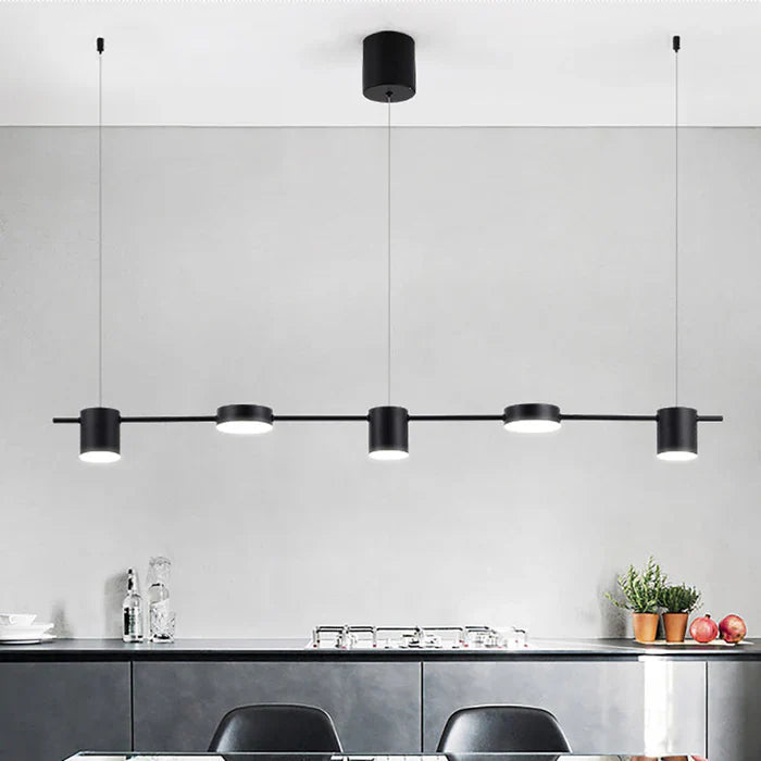 Modern LED Pendant Lamp in Aluminum for Stylish Lighting