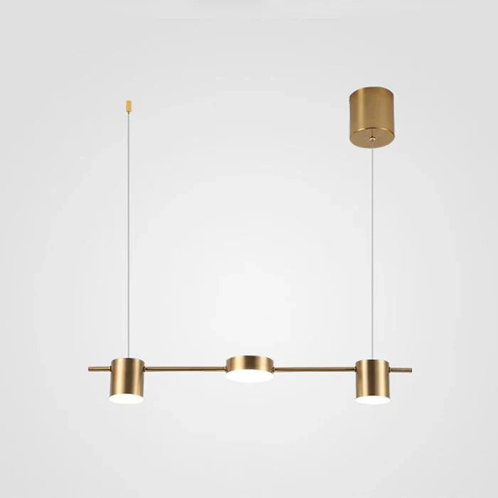 Modern LED Pendant Lamp in Aluminum for Stylish Lighting