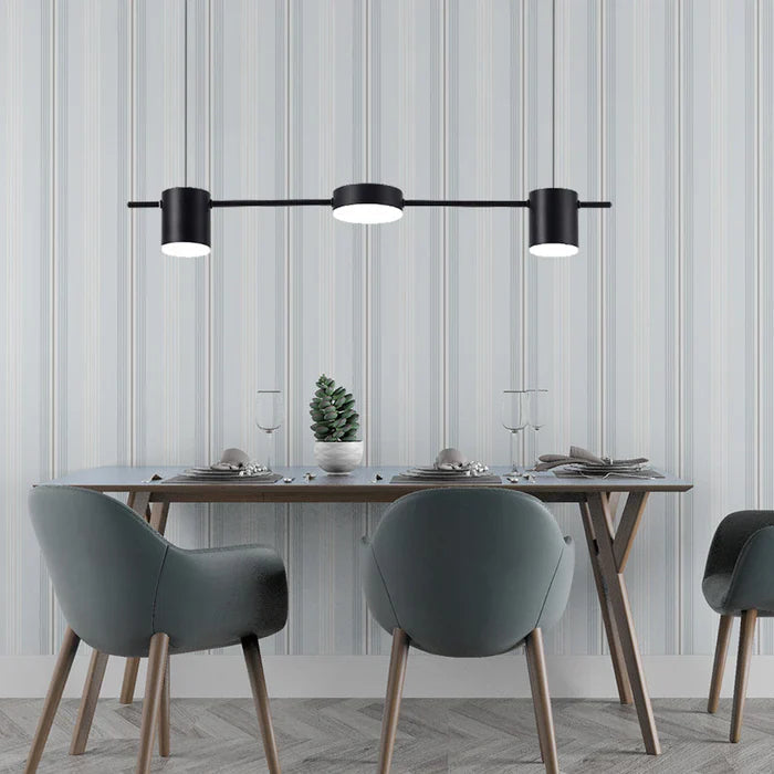 Modern LED Pendant Lamp in Aluminum for Stylish Lighting