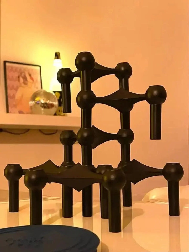 Modern candlestick - minimalist design for elegant home