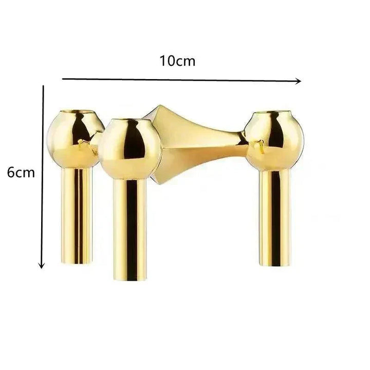 Modern candlestick - minimalist design for elegant home