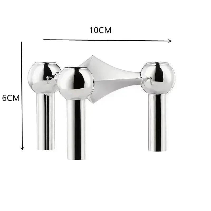 Modern candlestick - minimalist design for elegant home
